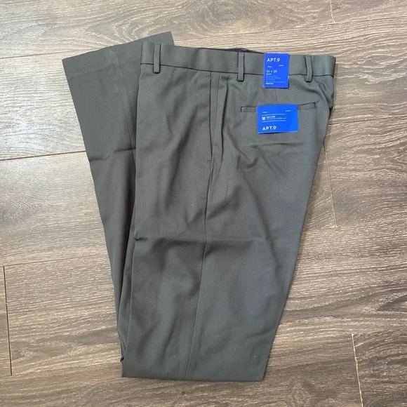 Apt. 9 | Pants | Apt 9 Slim Fit Dress Pants Asphalt Gray 32x32 Nwt |  Poshmark